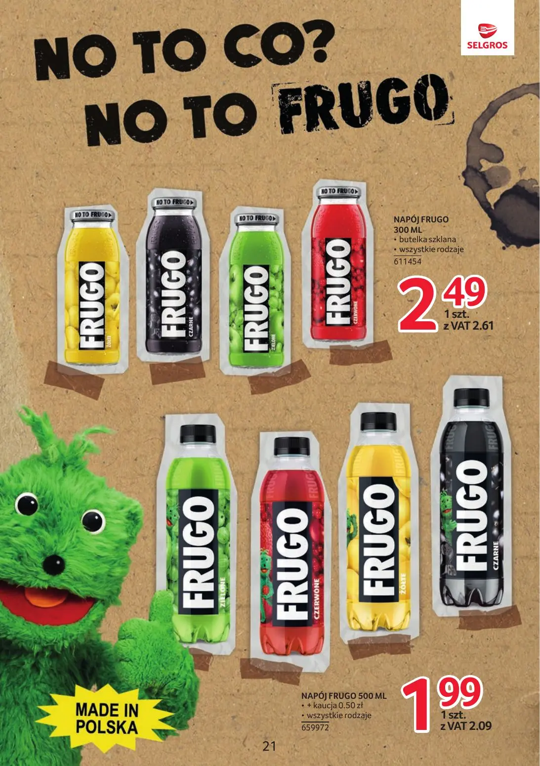 gazetka promocyjna SELGROS Markowe Produkty - Strona 21