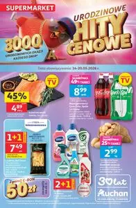 Gazetka promocyjna Auchan Supermarket, ważna od 2026-05-14 do 2026-05-20.