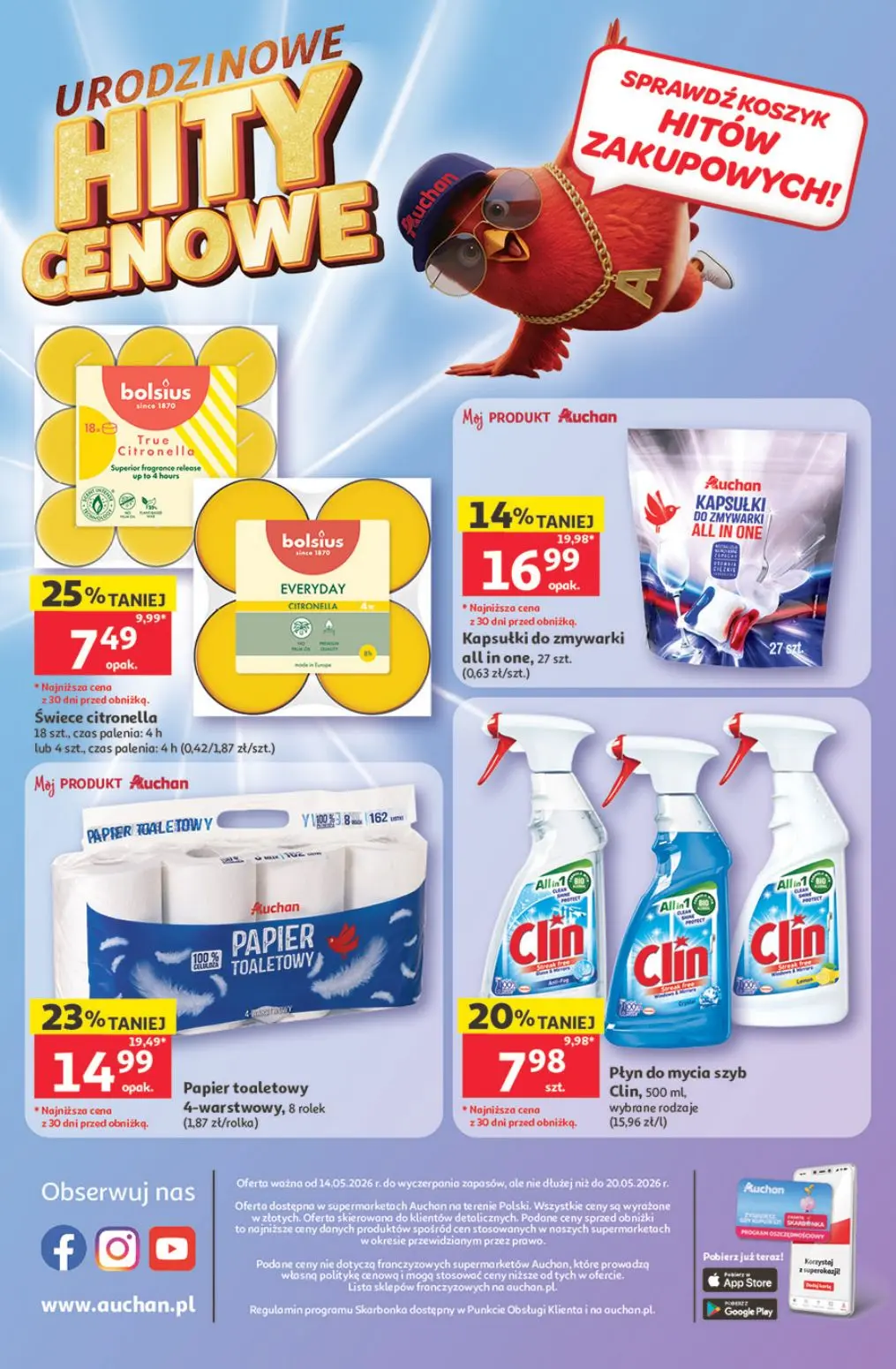 gazetka promocyjna Auchan Supermarket Urodzinowe Hity Cenowe - Strona 8