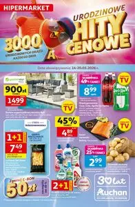 Gazetka promocyjna Auchan, ważna od 2026-05-14 do 2026-05-20.