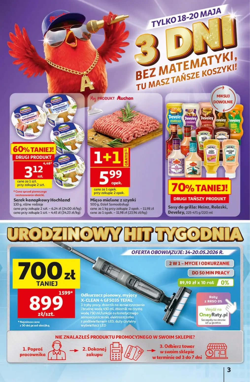 gazetka promocyjna Auchan Urodzinowe Hity Cenowe - Strona 3