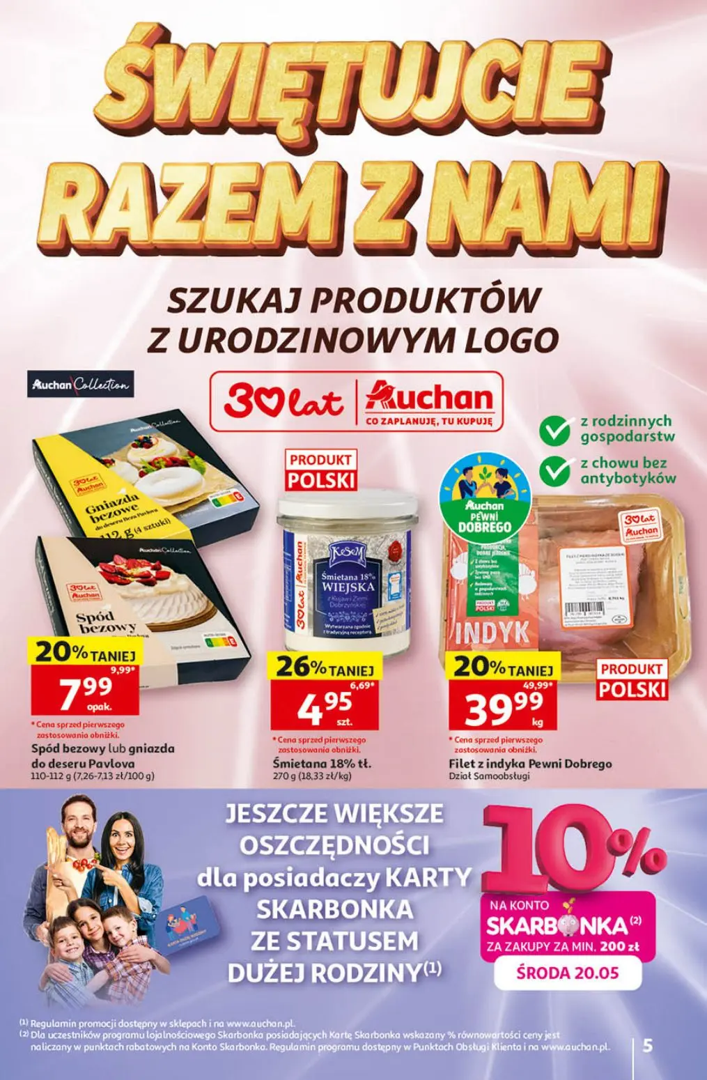 gazetka promocyjna Auchan Urodzinowe Hity Cenowe - Strona 5