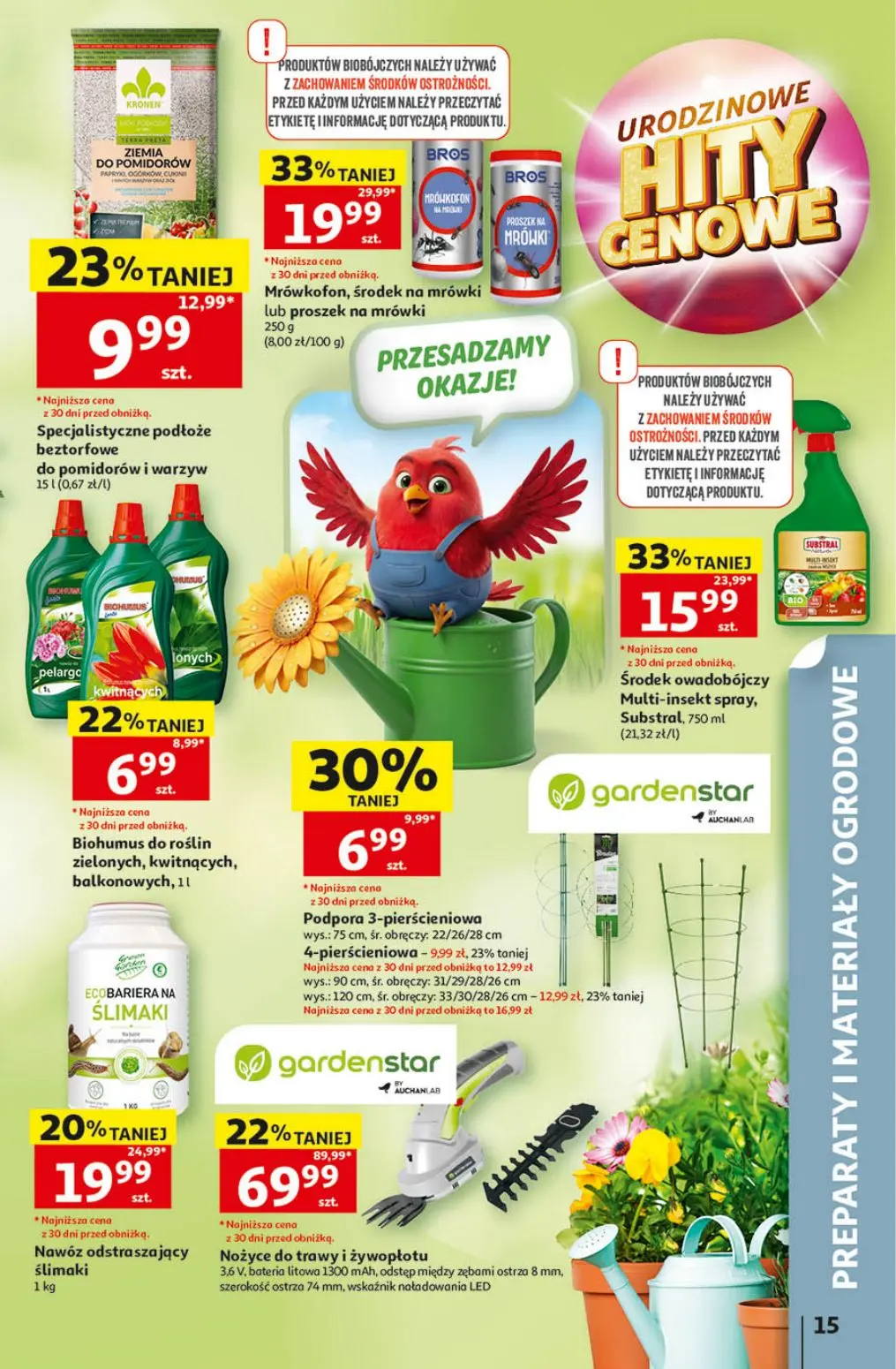 gazetka promocyjna Auchan Urodzinowe Hity Cenowe - Strona 15