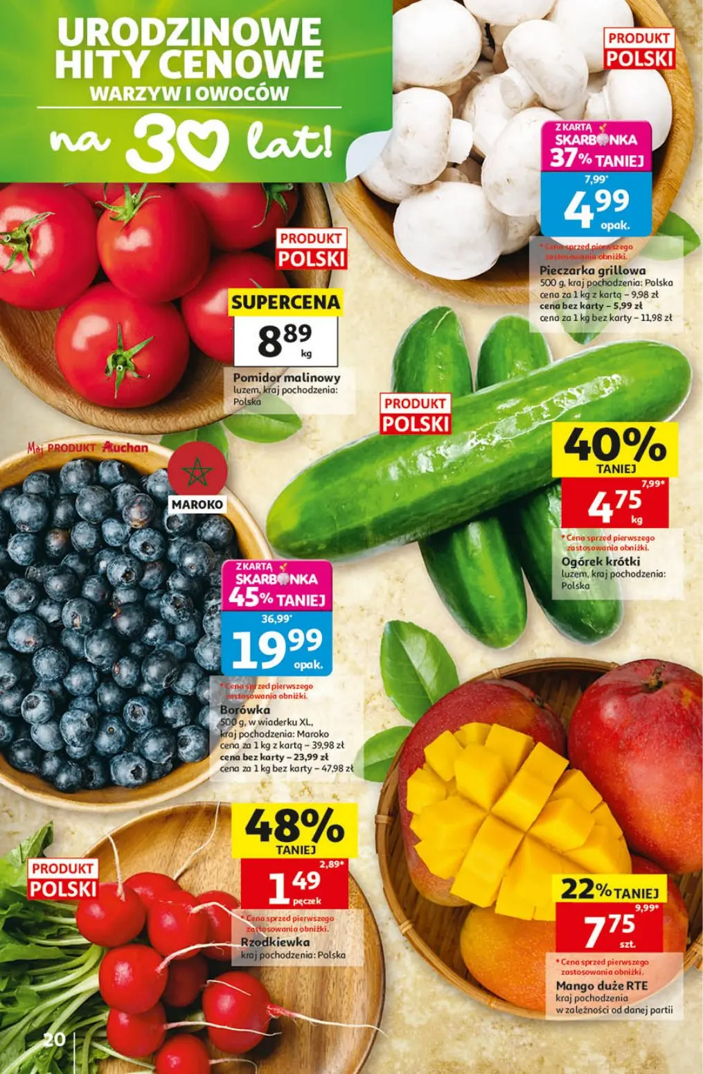 gazetka promocyjna Auchan Urodzinowe Hity Cenowe - Strona 20