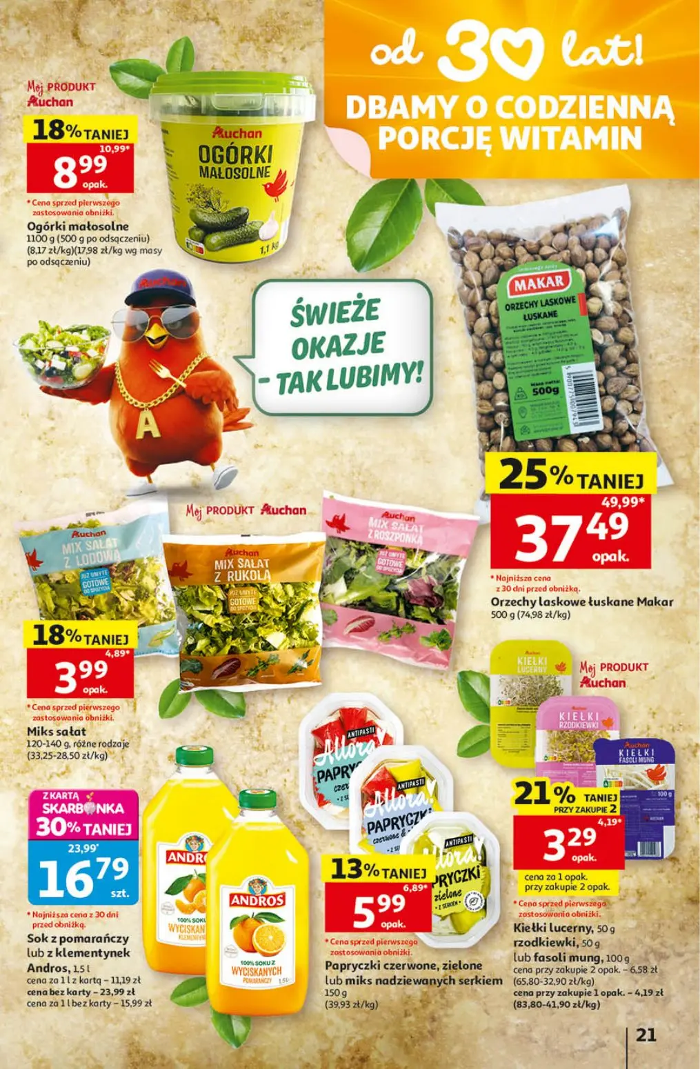 gazetka promocyjna Auchan Urodzinowe Hity Cenowe - Strona 21