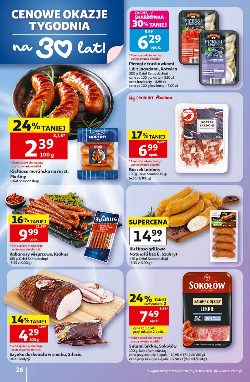 gazetka promocyjna Auchan Urodzinowe Hity Cenowe - Strona 26