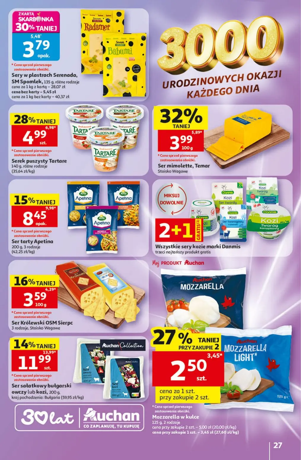 gazetka promocyjna Auchan Urodzinowe Hity Cenowe - Strona 27