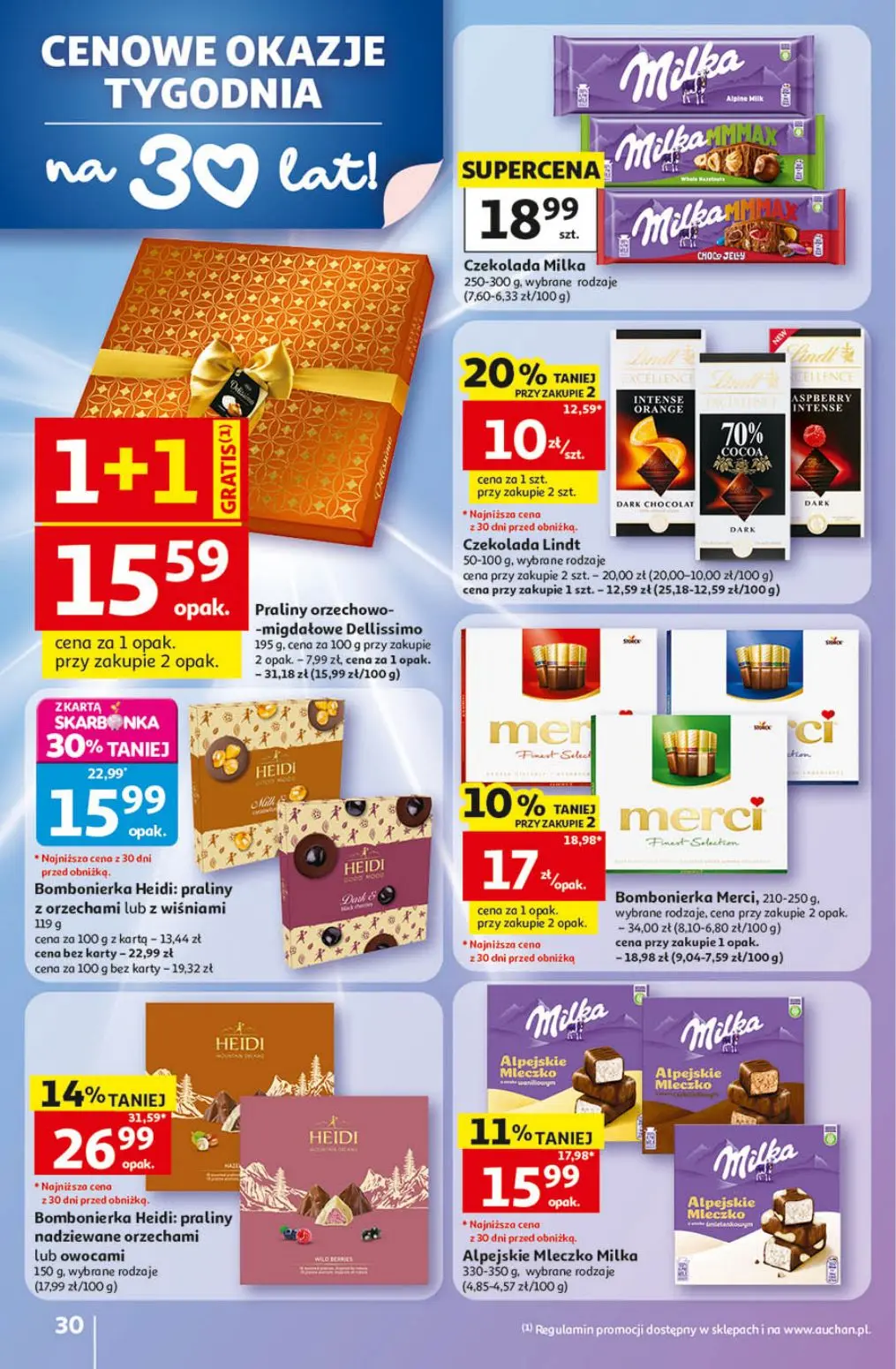 gazetka promocyjna Auchan Urodzinowe Hity Cenowe - Strona 30