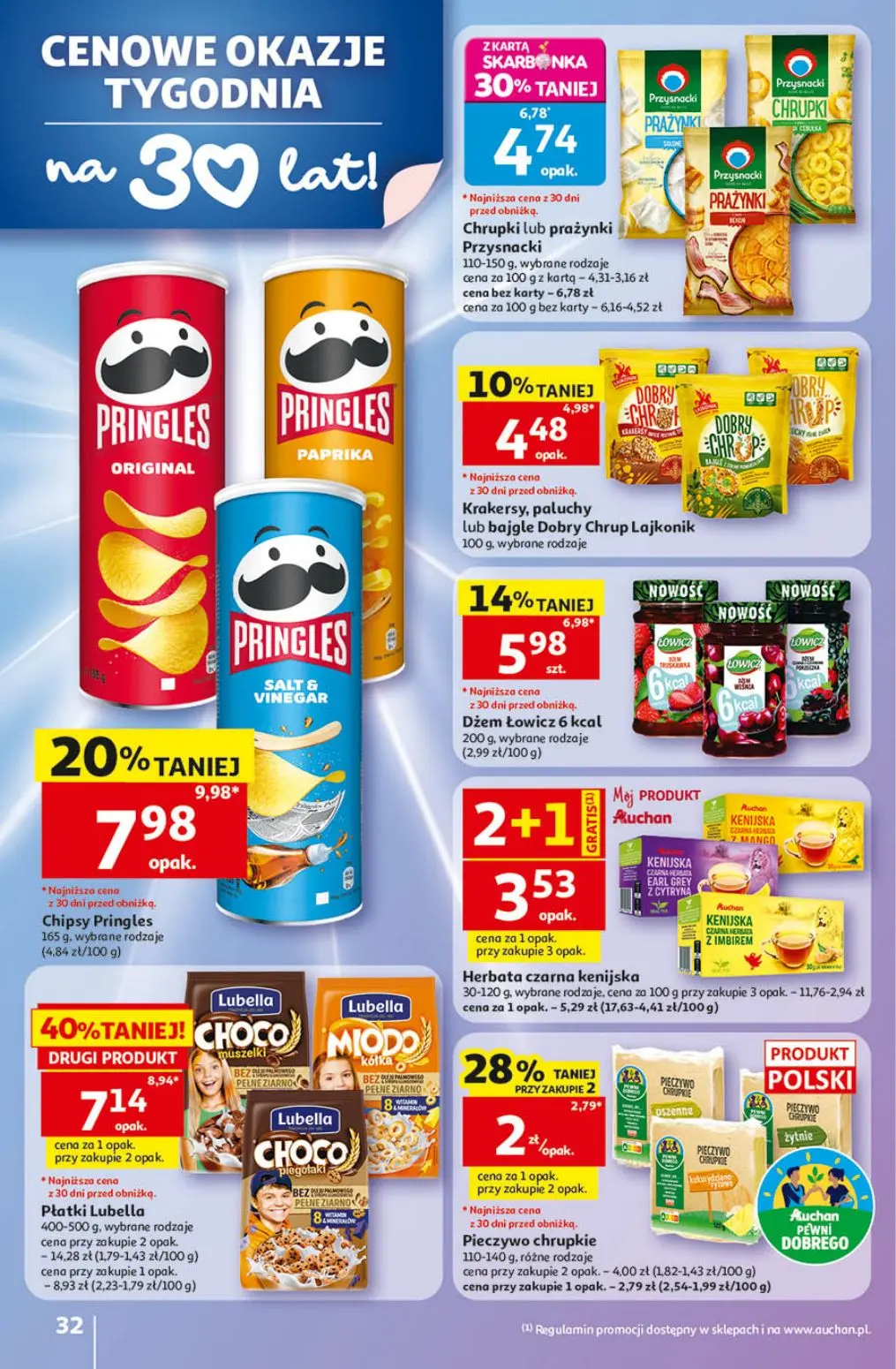 gazetka promocyjna Auchan Urodzinowe Hity Cenowe - Strona 32