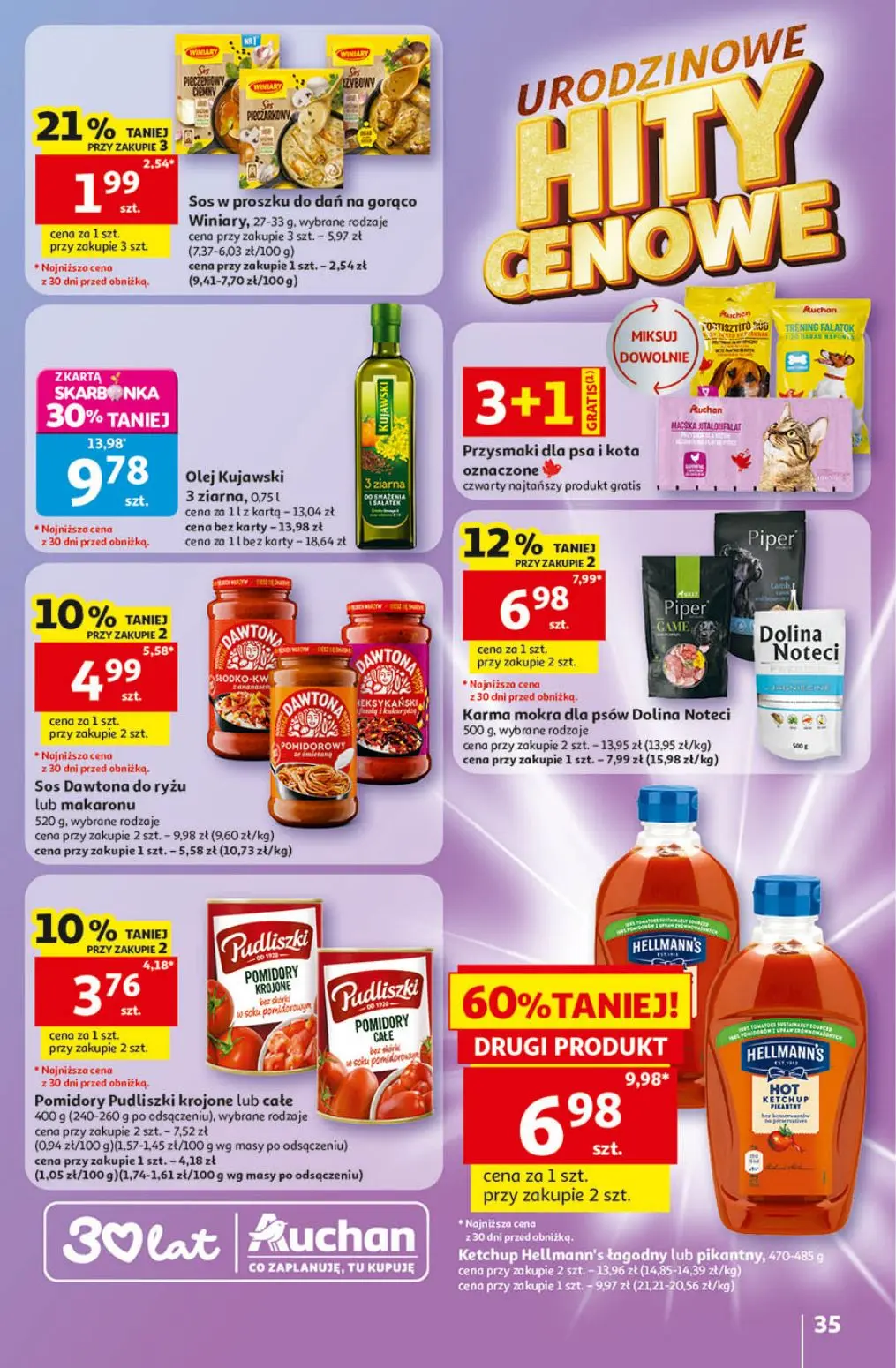 gazetka promocyjna Auchan Urodzinowe Hity Cenowe - Strona 35