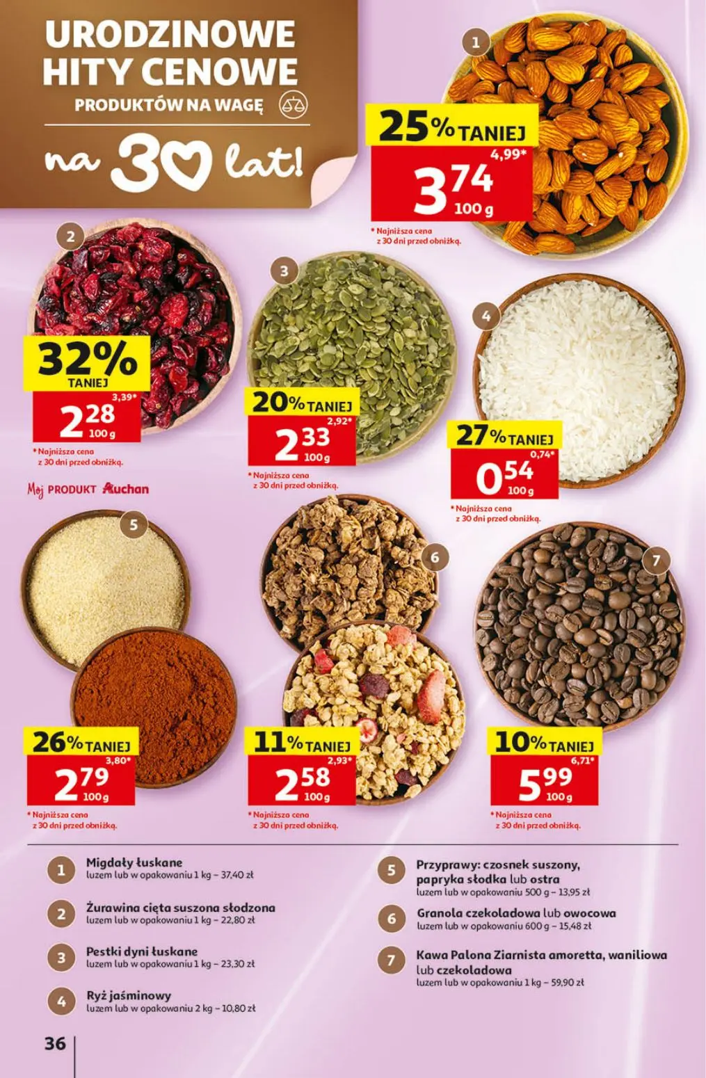 gazetka promocyjna Auchan Urodzinowe Hity Cenowe - Strona 36