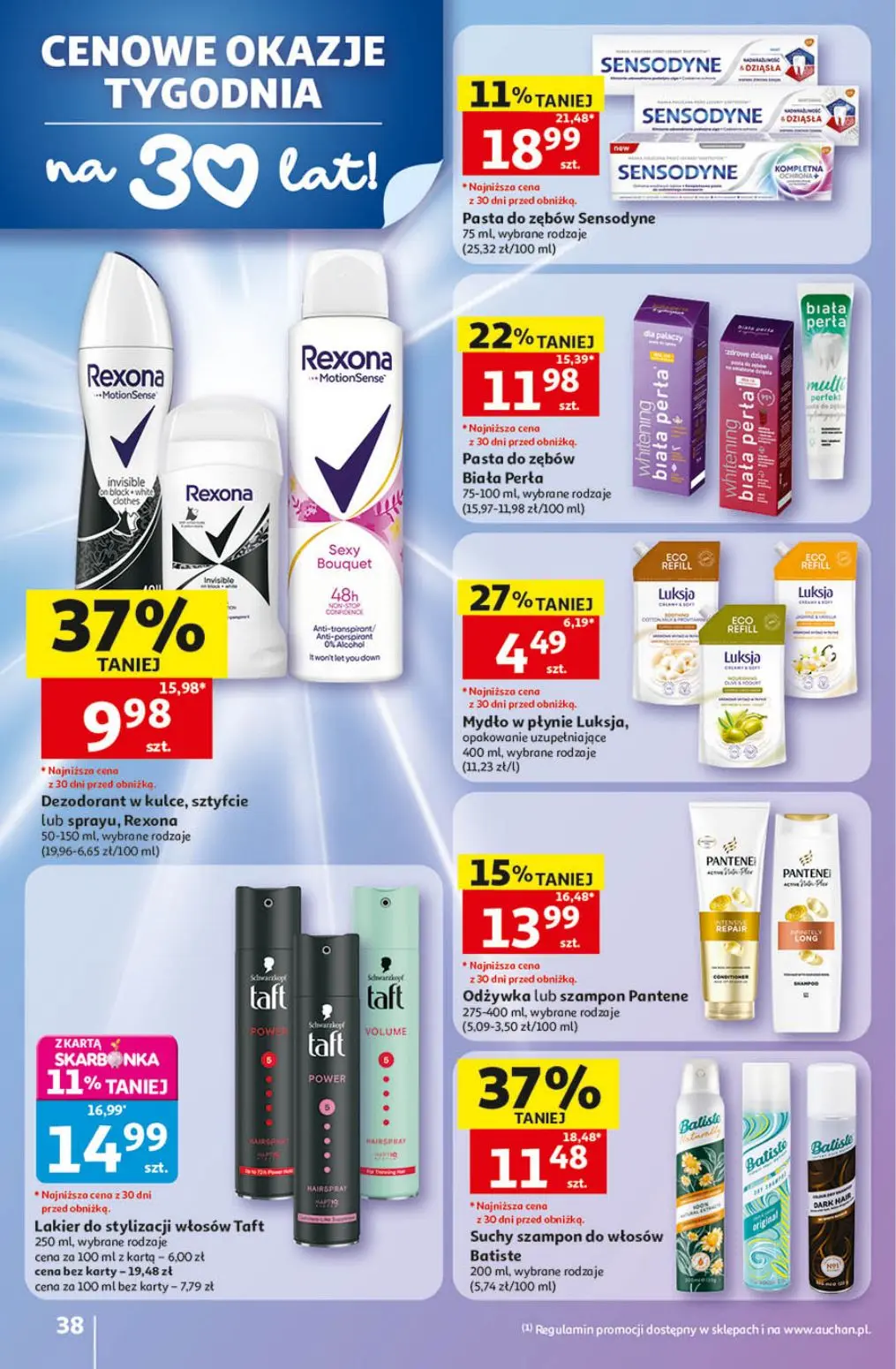 gazetka promocyjna Auchan Urodzinowe Hity Cenowe - Strona 38
