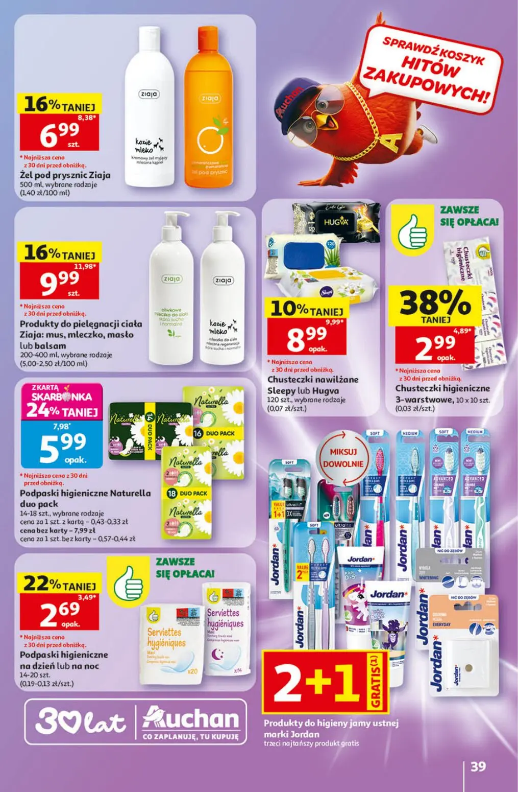 gazetka promocyjna Auchan Urodzinowe Hity Cenowe - Strona 39