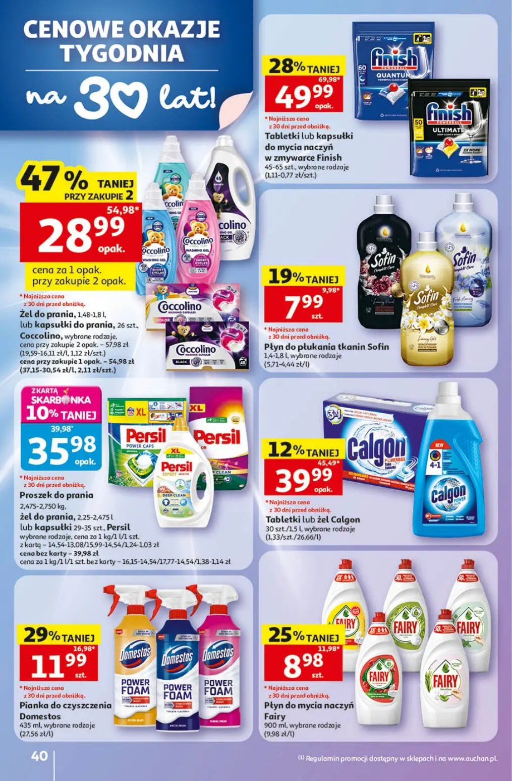 gazetka promocyjna Auchan Urodzinowe Hity Cenowe - Strona 40
