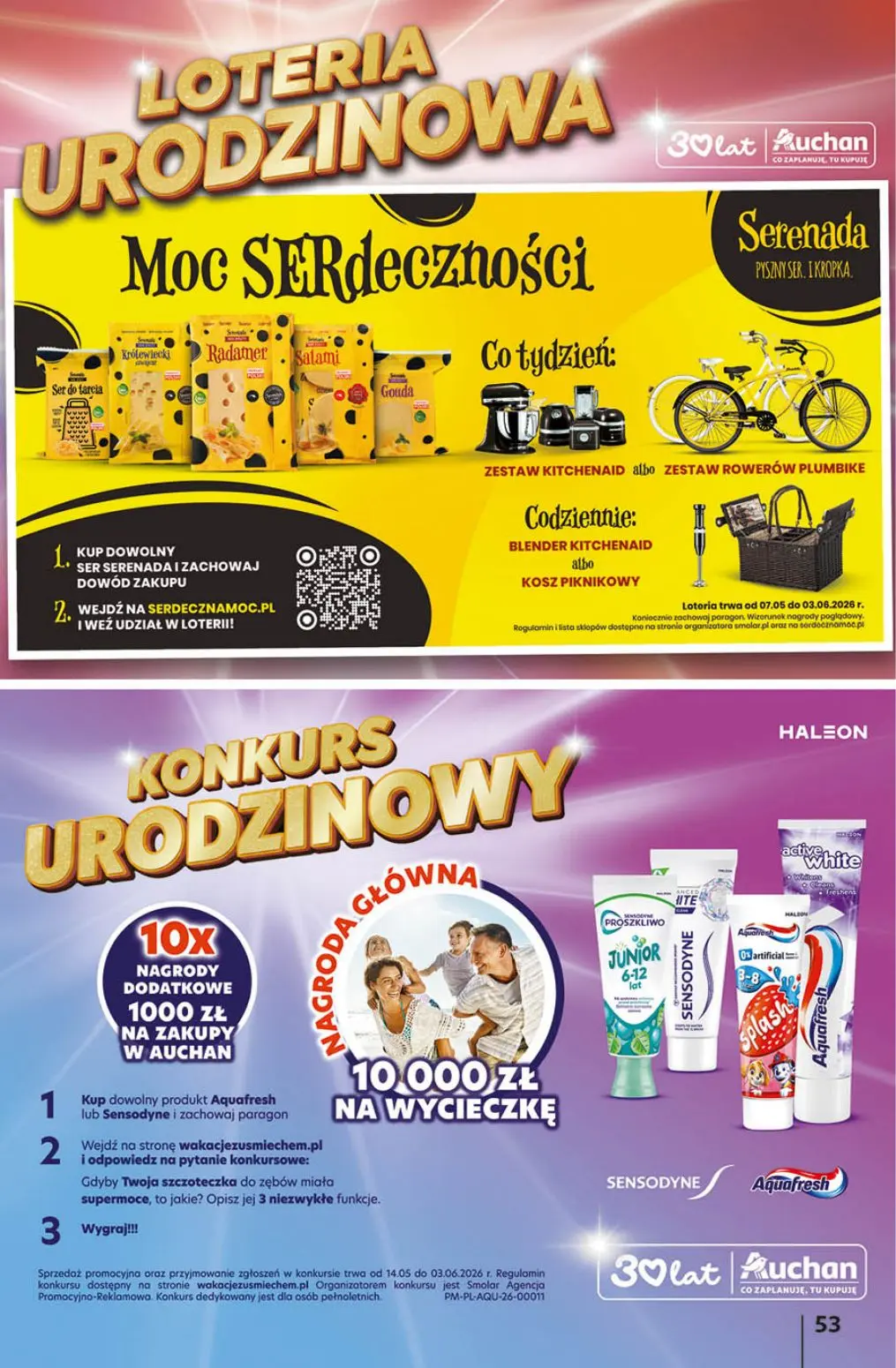 gazetka promocyjna Auchan Urodzinowe Hity Cenowe - Strona 53