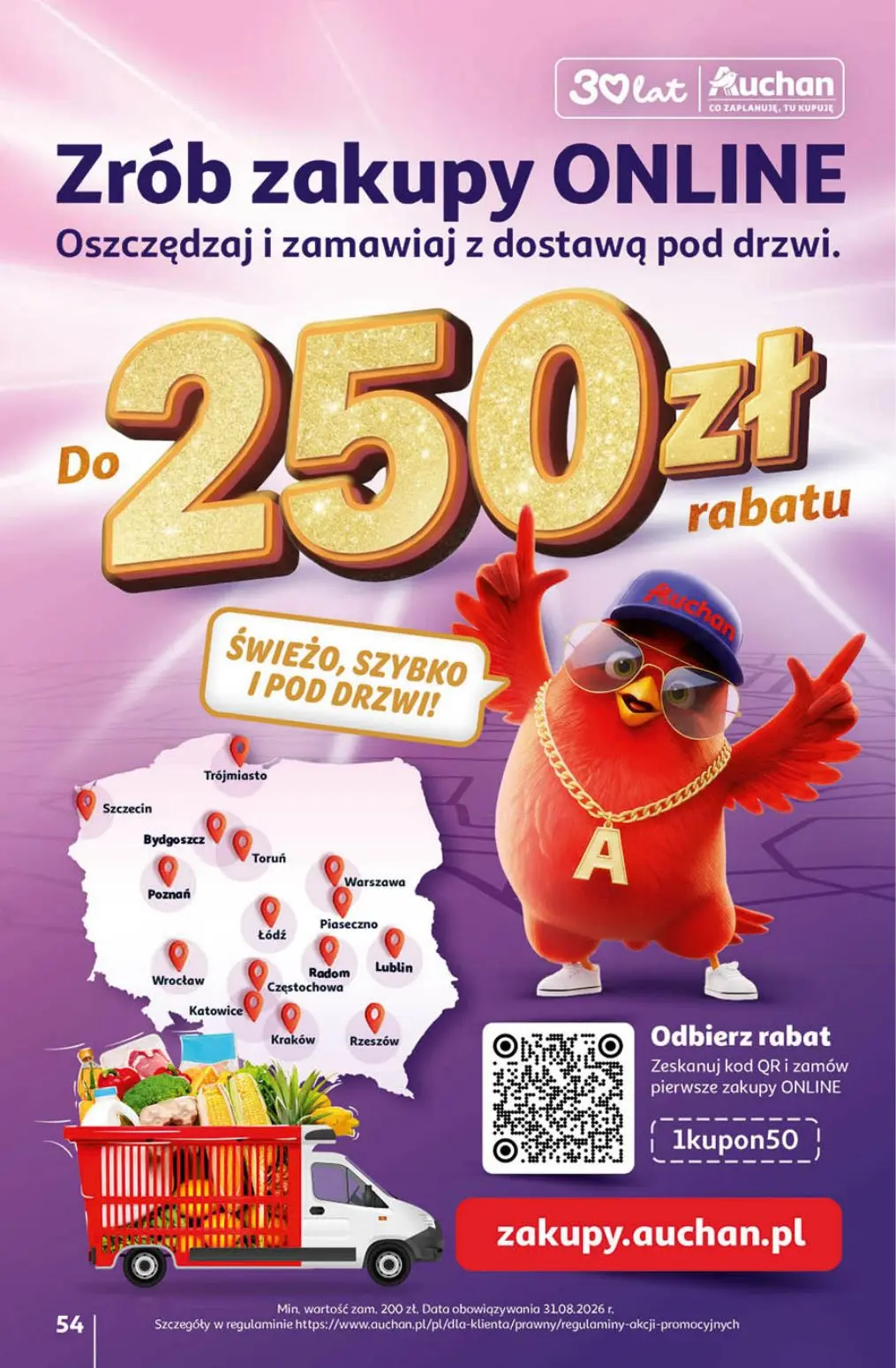 gazetka promocyjna Auchan Urodzinowe Hity Cenowe - Strona 54