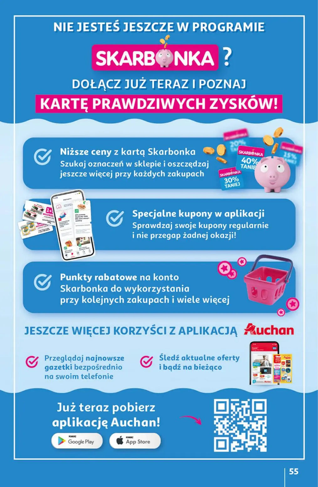 gazetka promocyjna Auchan Urodzinowe Hity Cenowe - Strona 55