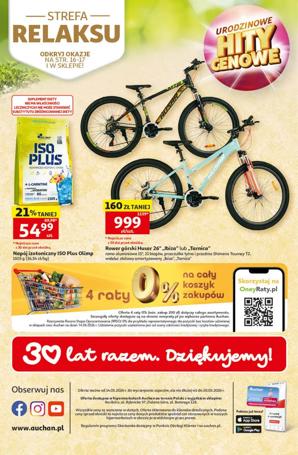 gazetka promocyjna Auchan Urodzinowe Hity Cenowe - Strona 57