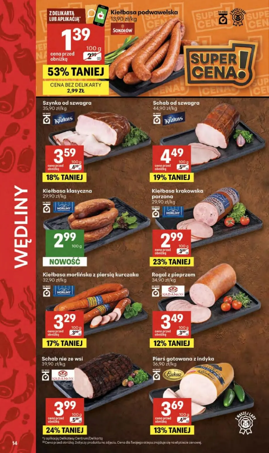 gazetka promocyjna Delikatesy Centrum Od czwartku - Strona 14