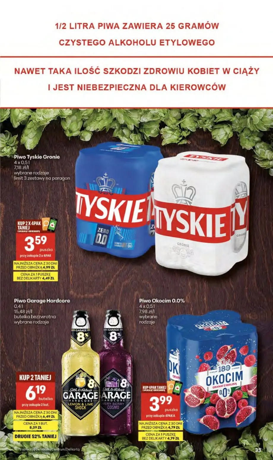 gazetka promocyjna Delikatesy Centrum Od czwartku - Strona 33