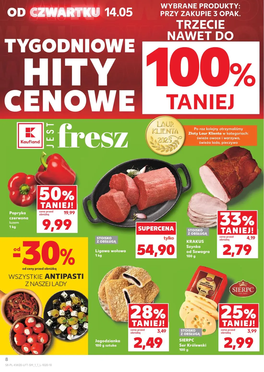 gazetka promocyjna Kaufland Jest fresz - Strona 8