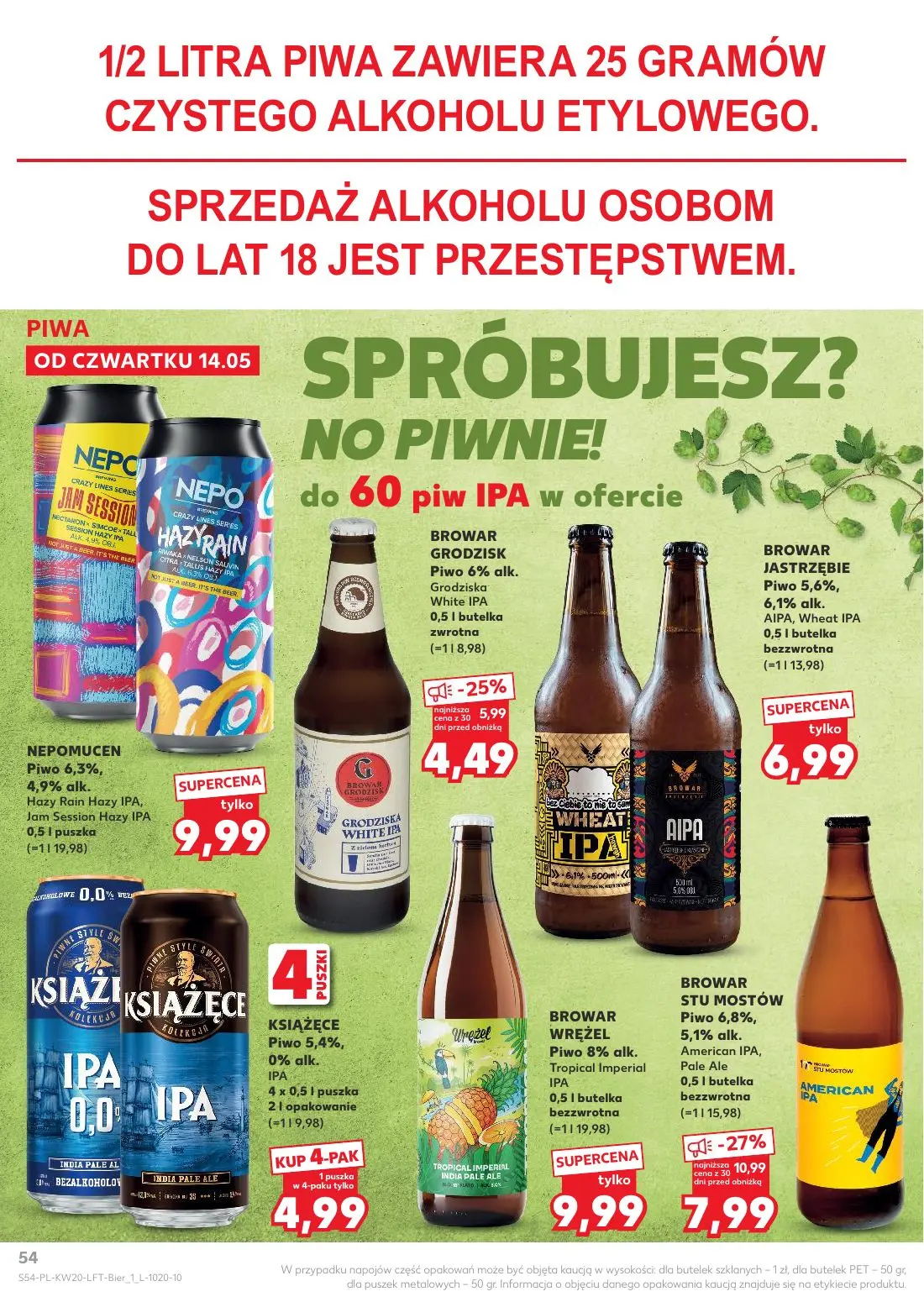 gazetka promocyjna Kaufland Jest fresz - Strona 54