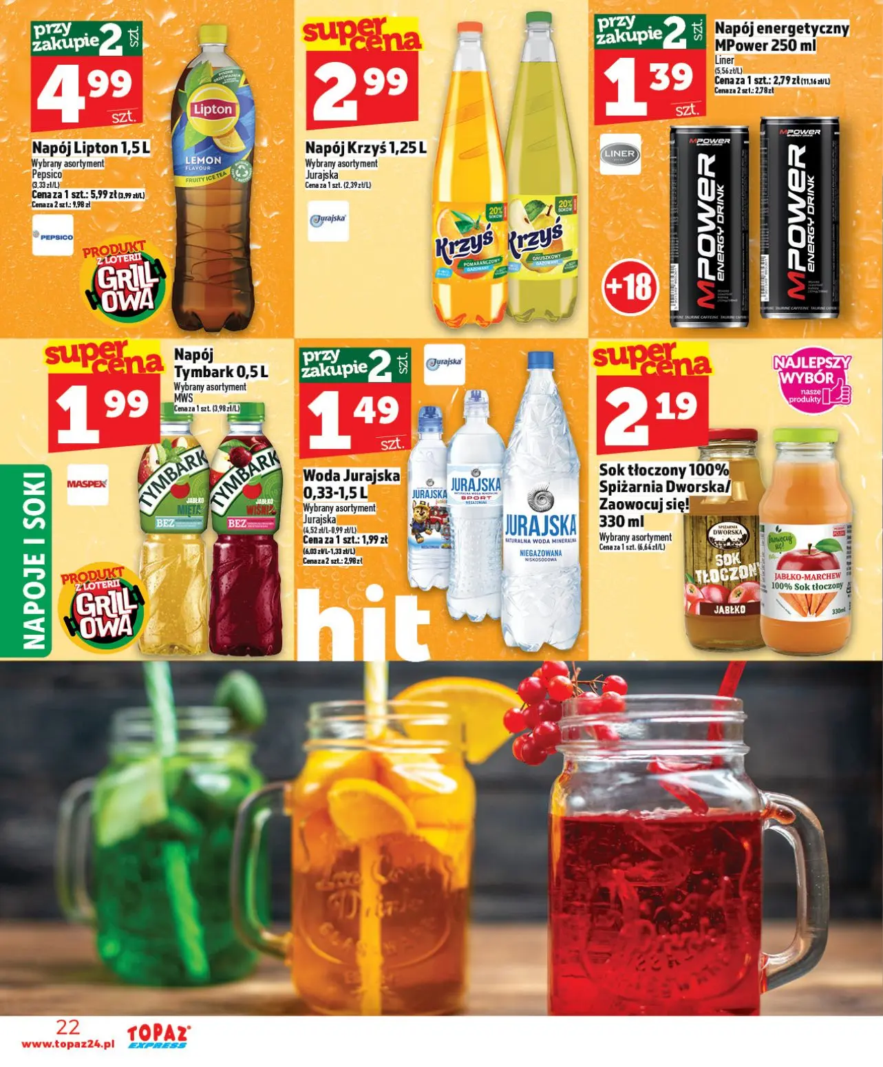 gazetka promocyjna Topaz Express - Strona 22