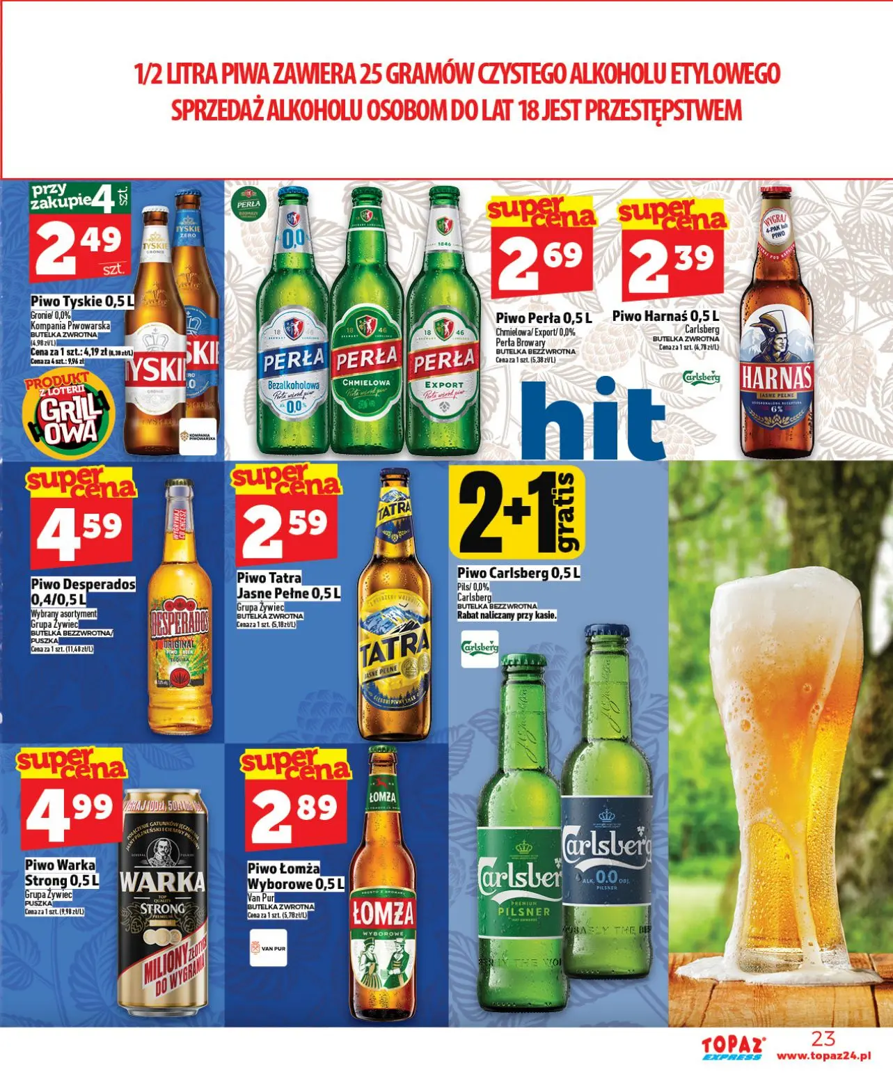 gazetka promocyjna Topaz Express - Strona 23