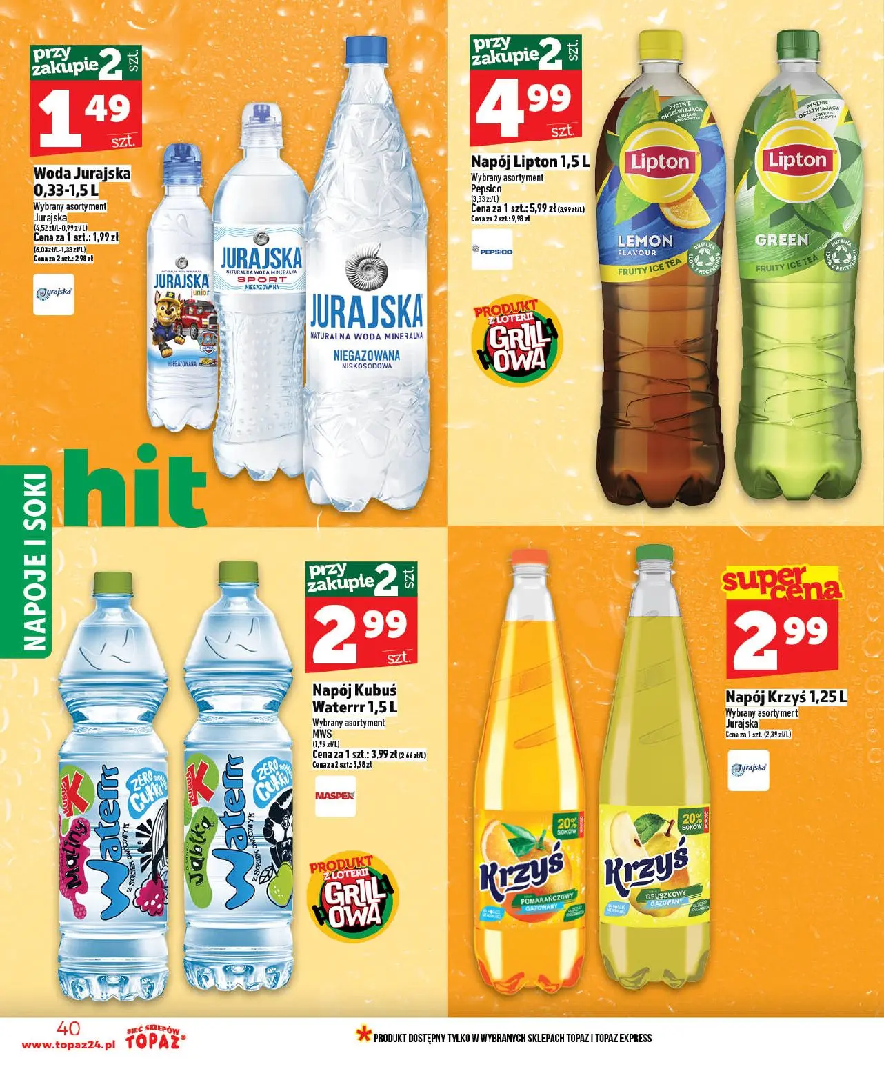 gazetka promocyjna Topaz Warszawa - Strona 40