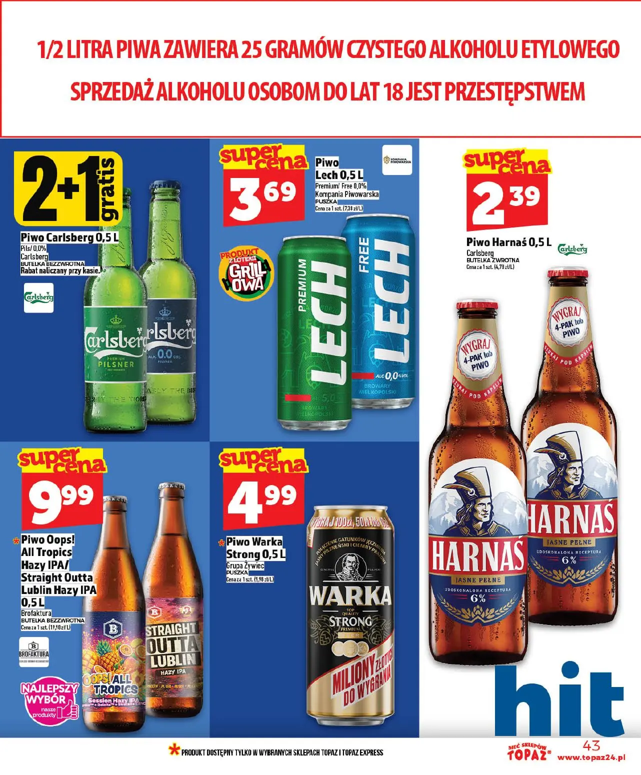 gazetka promocyjna Topaz Warszawa - Strona 43