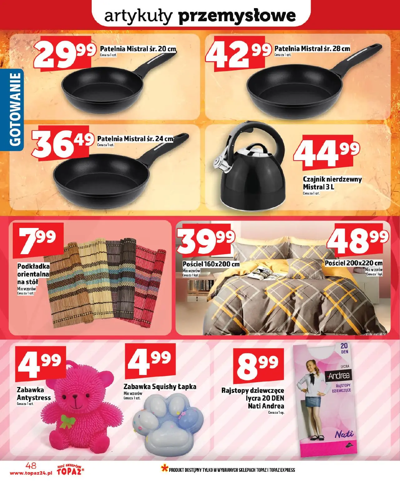 gazetka promocyjna Topaz Warszawa - Strona 48