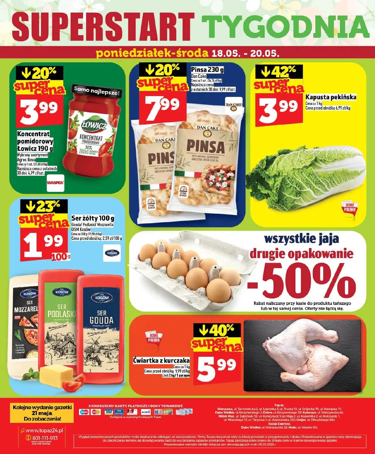 gazetka promocyjna Topaz Warszawa - Strona 50
