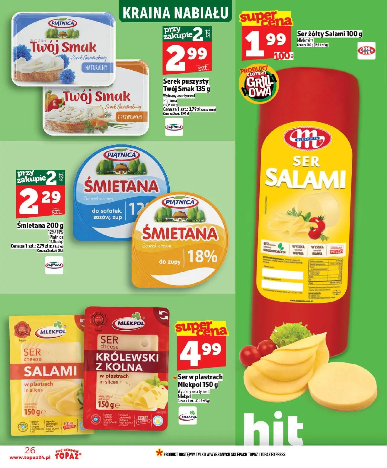 gazetka promocyjna Topaz Ogólna - Strona 26