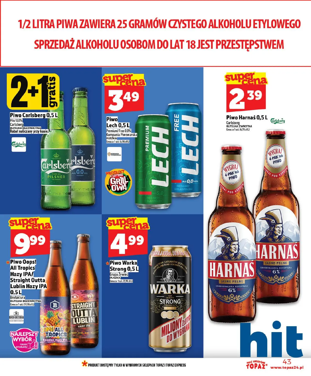 gazetka promocyjna Topaz Ogólna - Strona 43