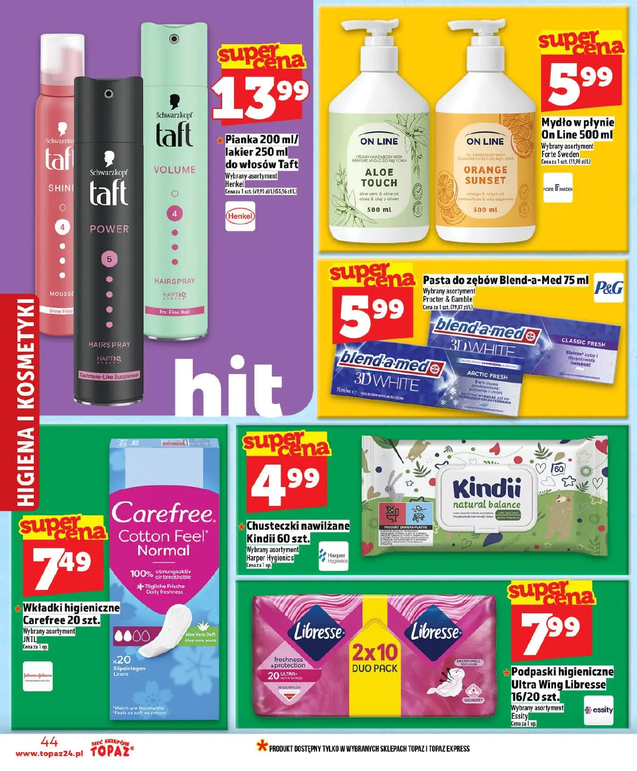 gazetka promocyjna Topaz Ogólna - Strona 44