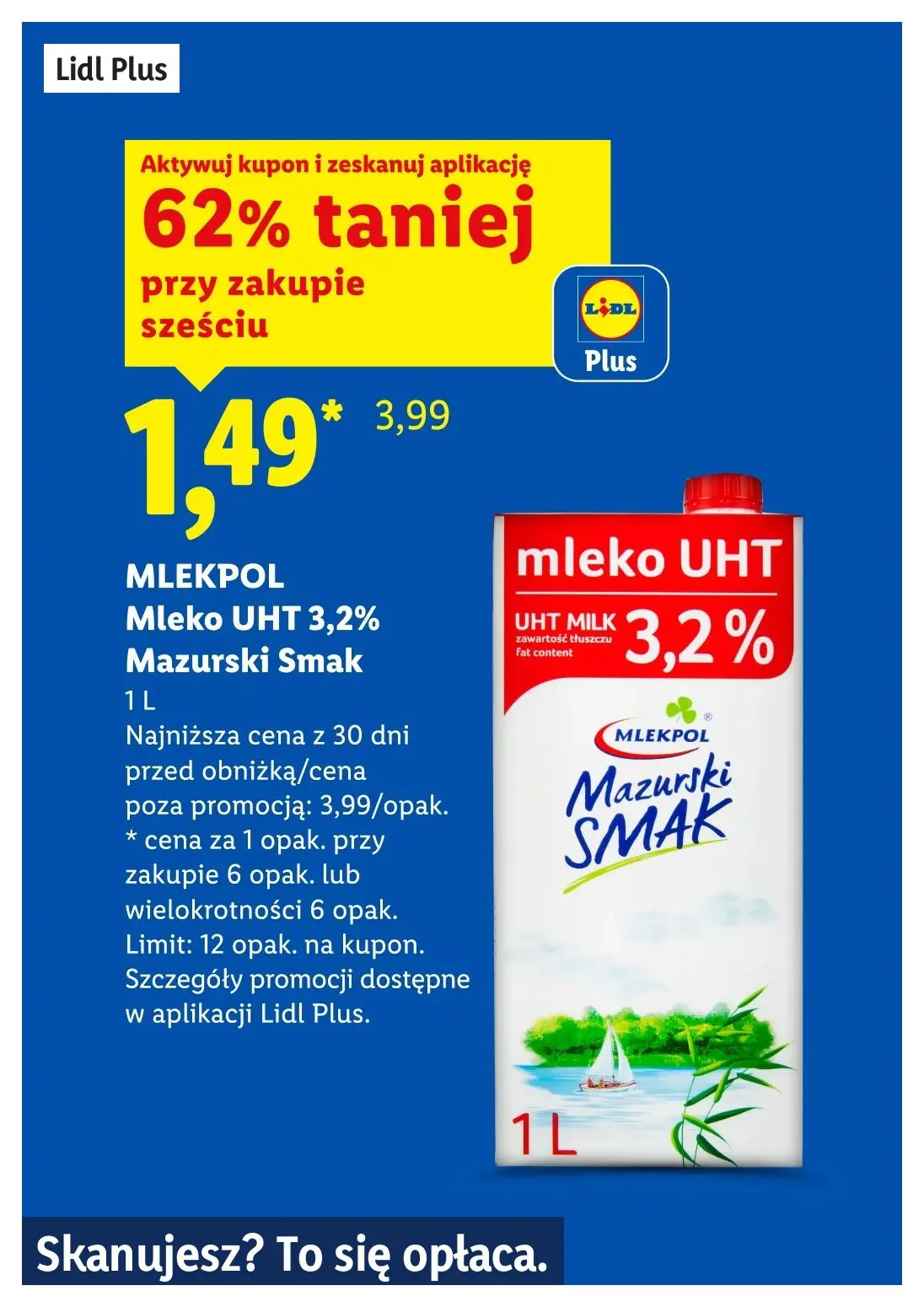 gazetka promocyjna LIDL Lidl plus. Skanujesz - To się opłaca - Strona 6