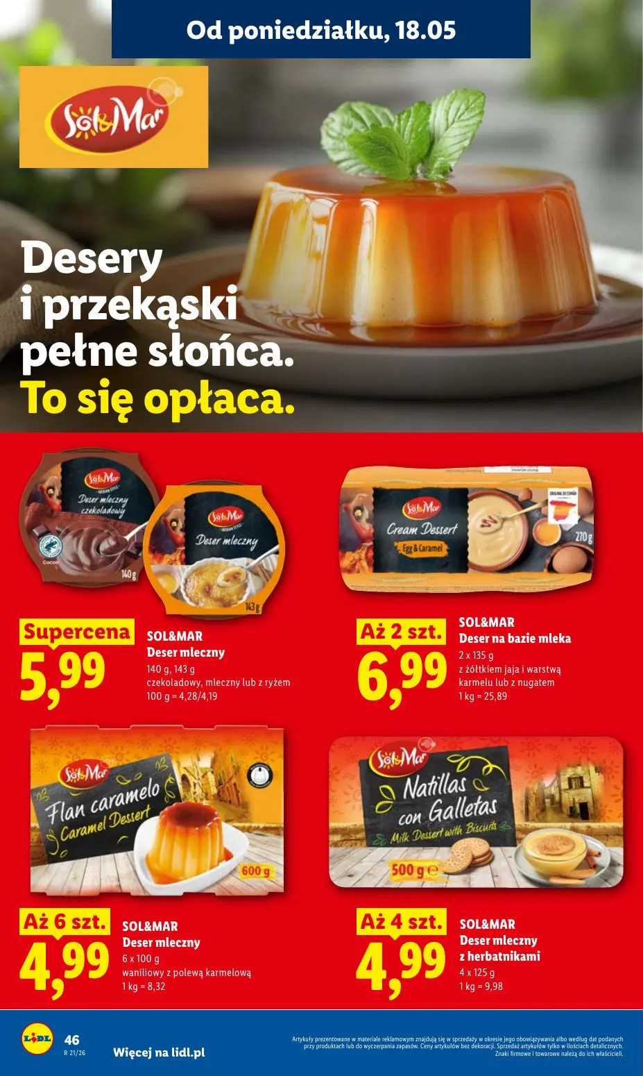 gazetka promocyjna LIDL Od poniedziałku - Strona 46