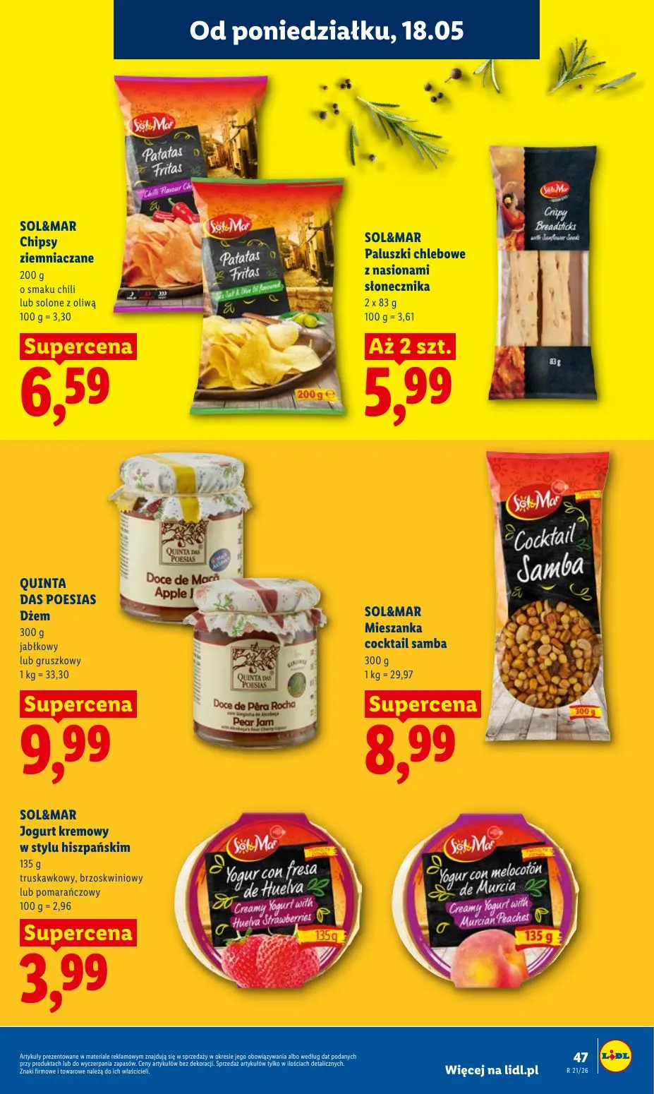 gazetka promocyjna LIDL Od poniedziałku - Strona 47