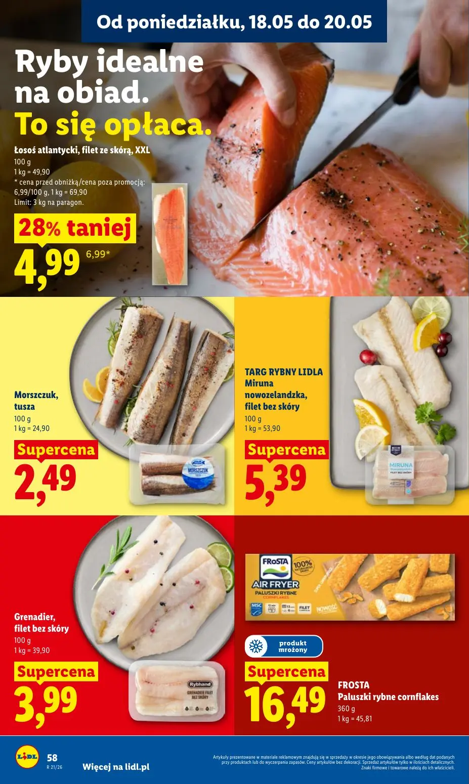 gazetka promocyjna LIDL Od poniedziałku - Strona 60