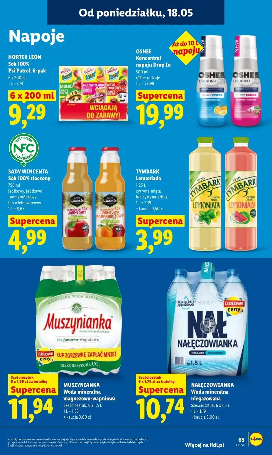 gazetka promocyjna LIDL Od poniedziałku - Strona 67