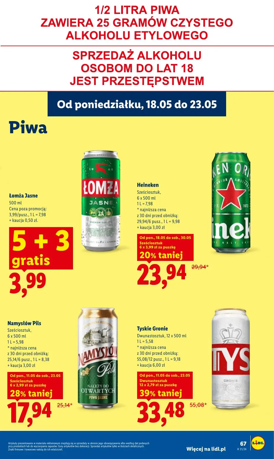 gazetka promocyjna LIDL Od poniedziałku - Strona 69