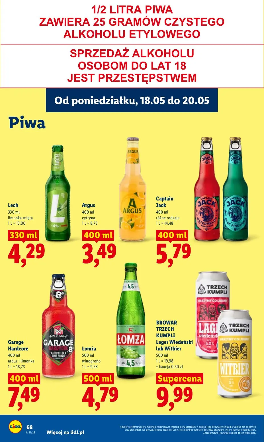 gazetka promocyjna LIDL Od poniedziałku - Strona 70