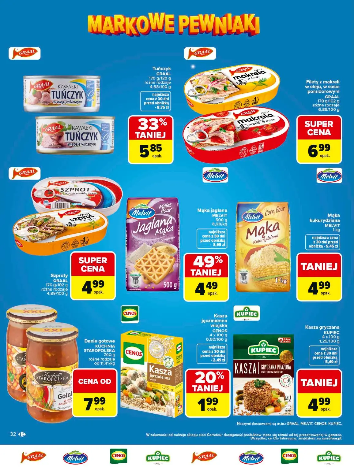 gazetka promocyjna Carrefour Ciechanów Armii Krajowej - Strona 32
