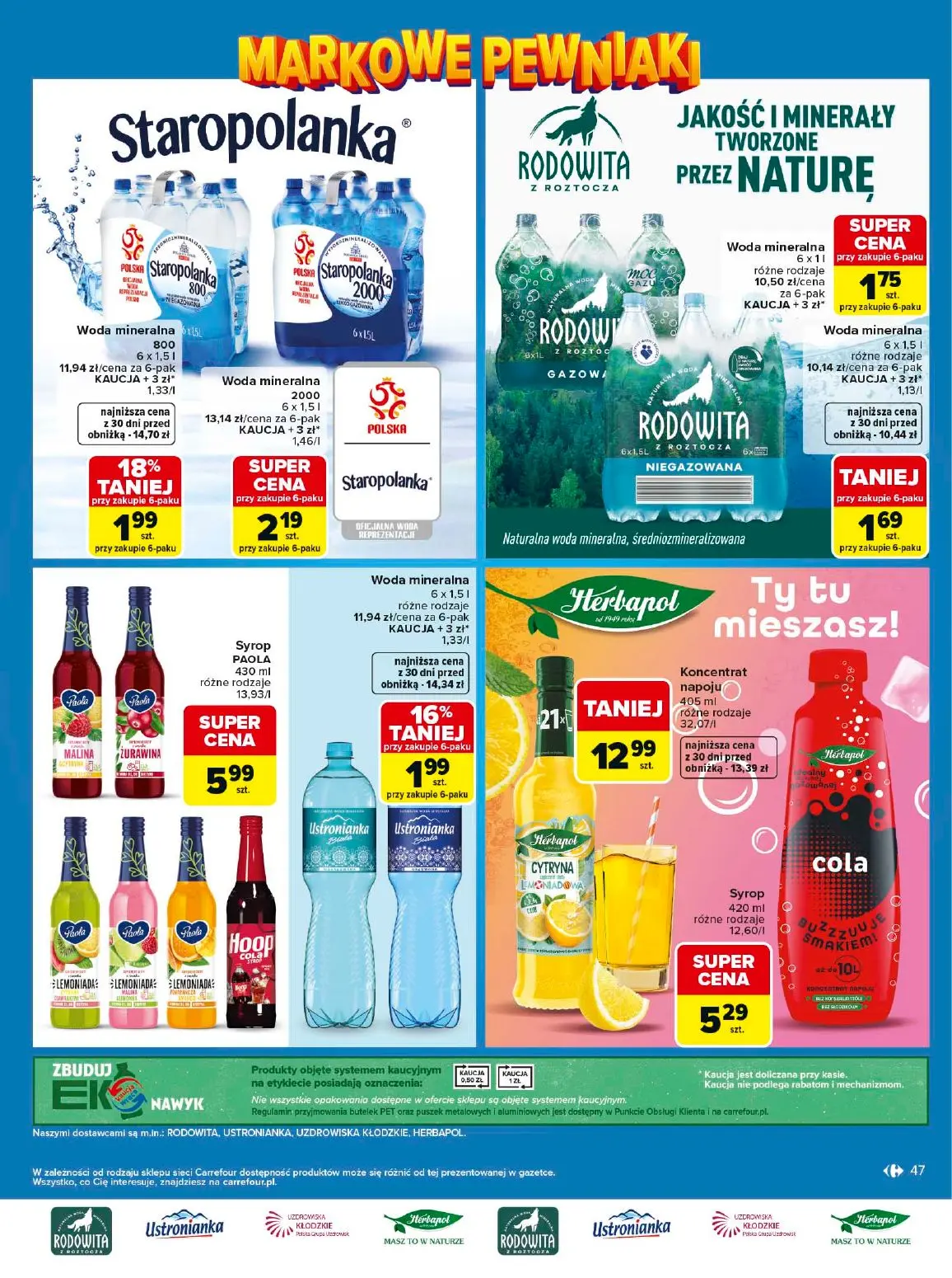 gazetka promocyjna Carrefour Gdańsk Ujeścisko - Strona 47