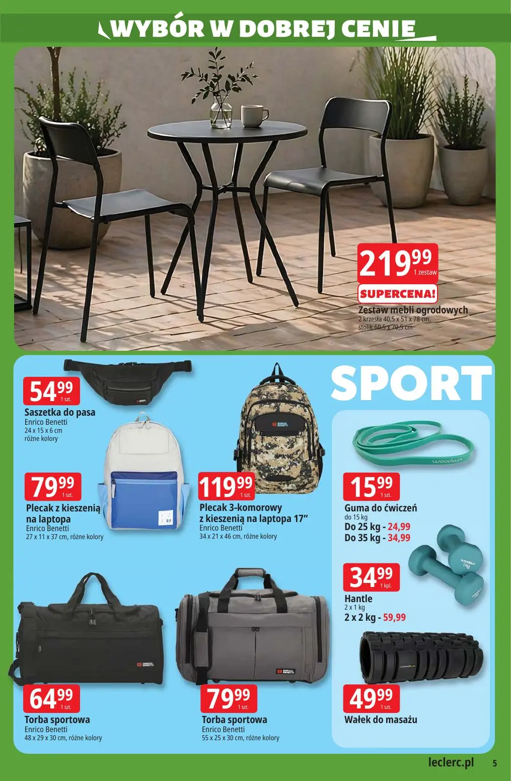gazetka promocyjna E.Leclerc Czas na relaks - Strona 5