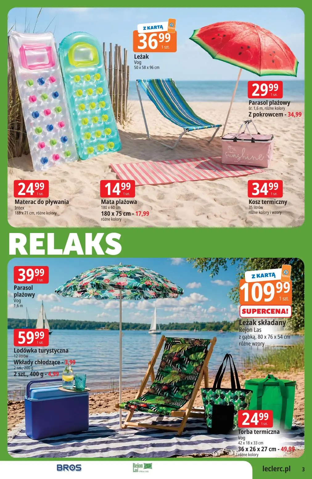 gazetka promocyjna E.Leclerc Czas na relaks - oferta rozszerzona - Strona 3