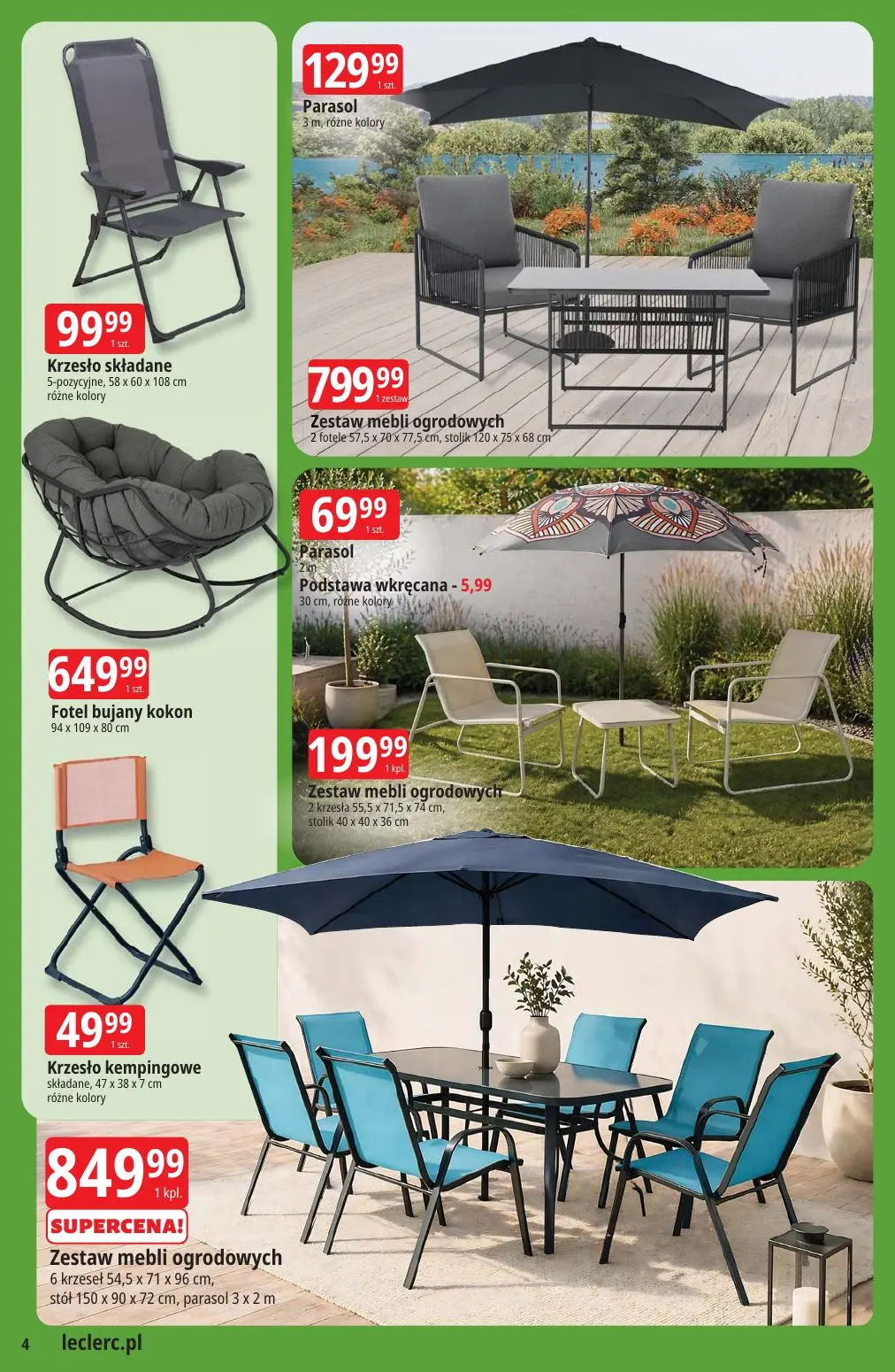 gazetka promocyjna E.Leclerc Czas na relaks - oferta rozszerzona - Strona 4