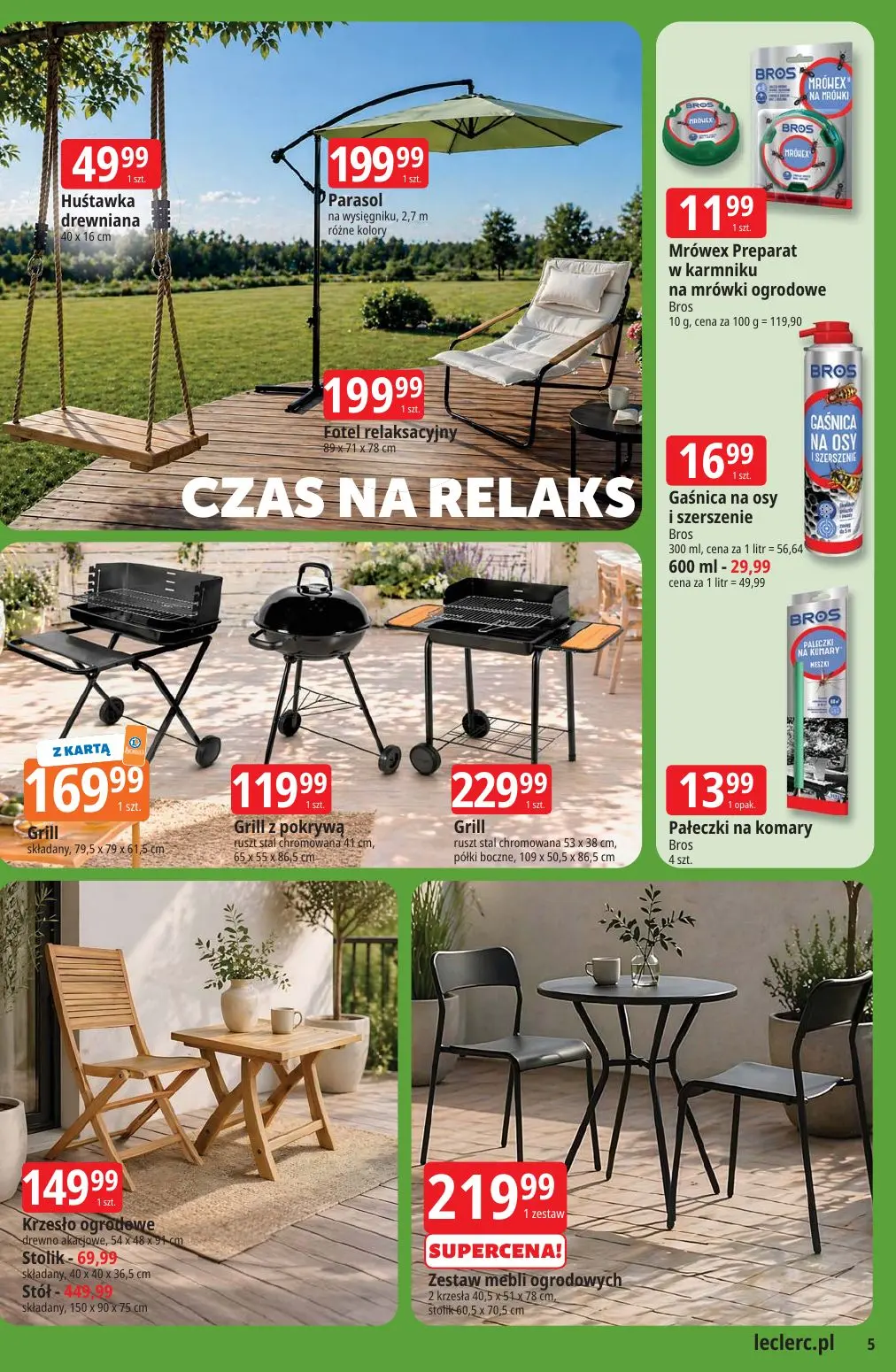 gazetka promocyjna E.Leclerc Czas na relaks - oferta rozszerzona - Strona 5