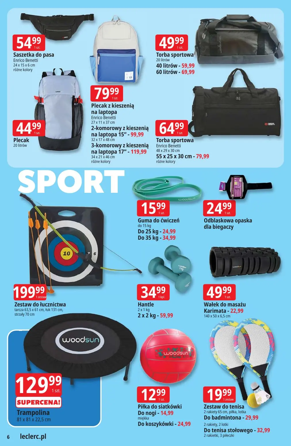 gazetka promocyjna E.Leclerc Czas na relaks - oferta rozszerzona - Strona 6