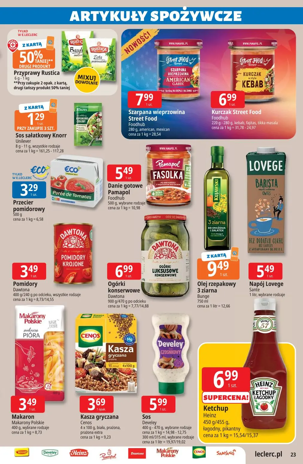gazetka promocyjna E.Leclerc Czas na relaks - oferta rozszerzona - Strona 23